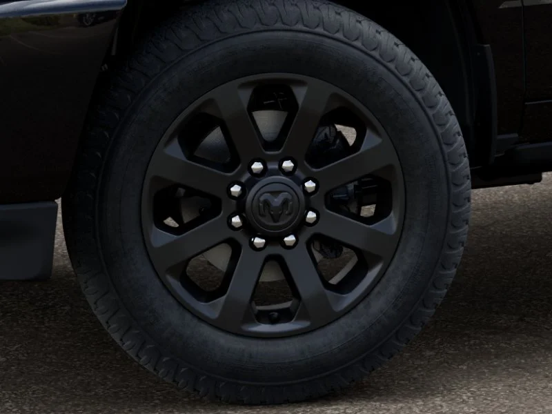 New 2025 Diamond Black Crystal Pearl-Coat Exterior Paint RAM Laramie image 94