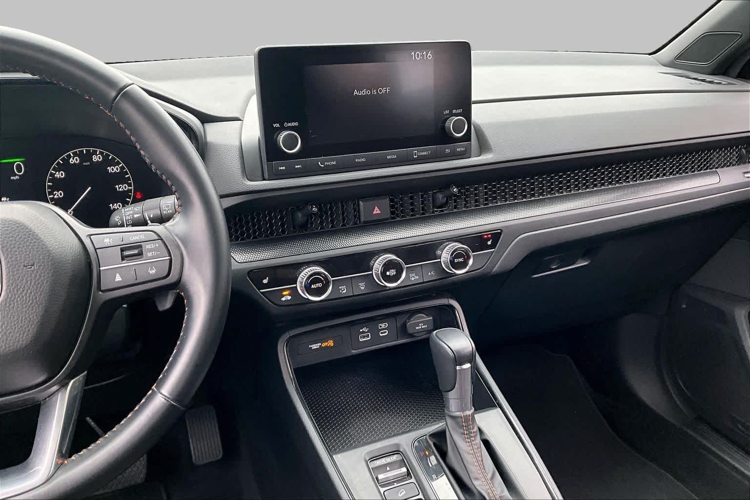 Used 2025 Solar Silver Metallic Honda Sport image 6