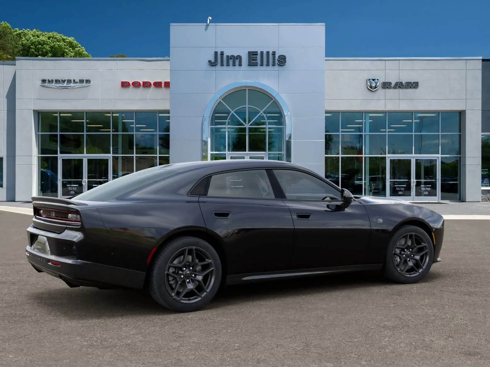 New 2026 Diamond Black Crystal Pearlcoat Dodge Scat Pack image 4