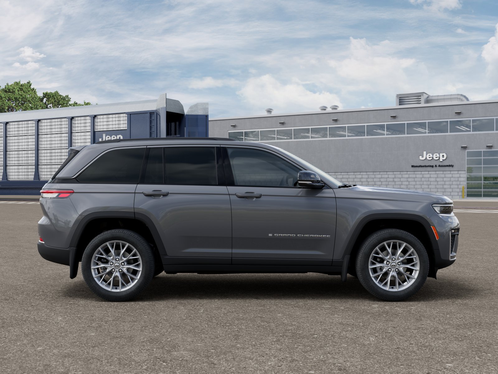New 2027 Sting-Gray Clear-Coat Paint Jeep Limited image 12