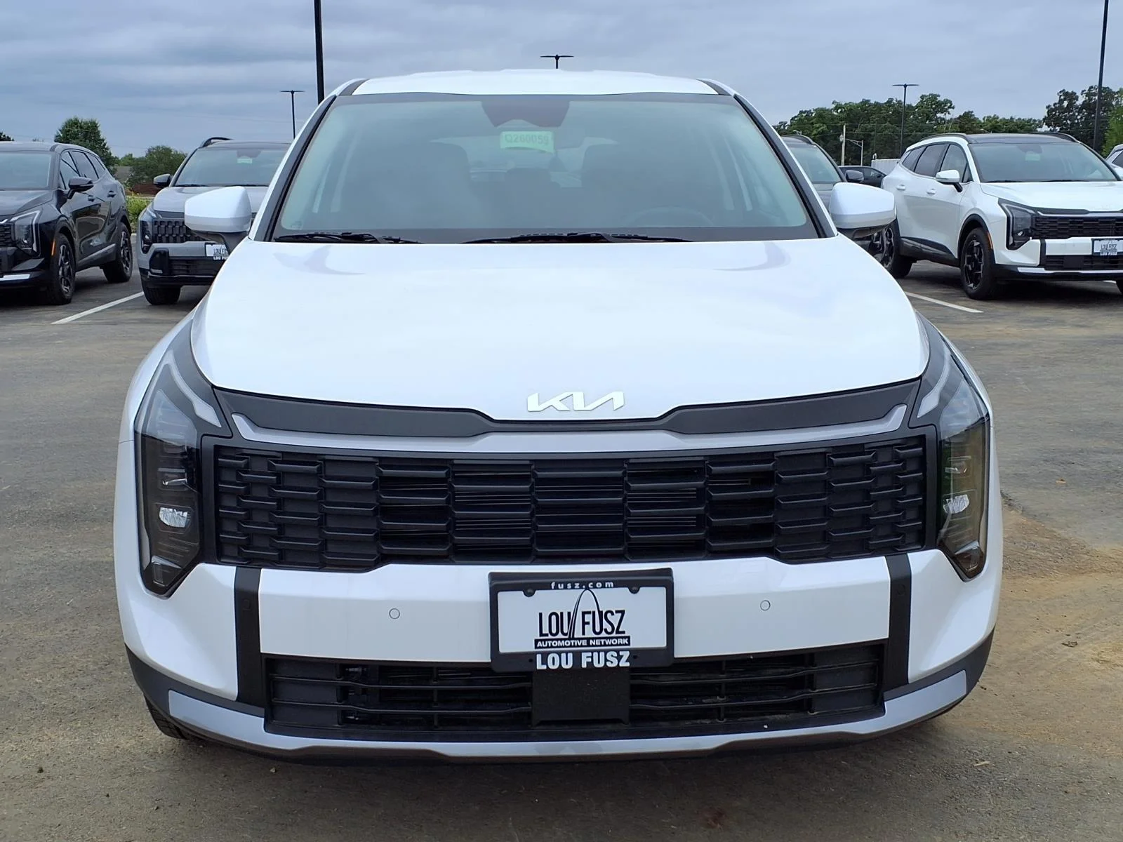 New 2026 Glacial White Pearl Kia LX image 15