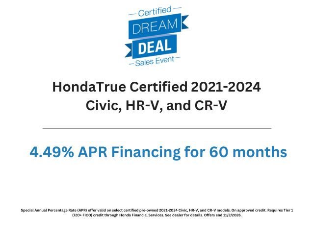 Certified Used 2023 Crystal Black Pearl Honda EX-L AWD image 3