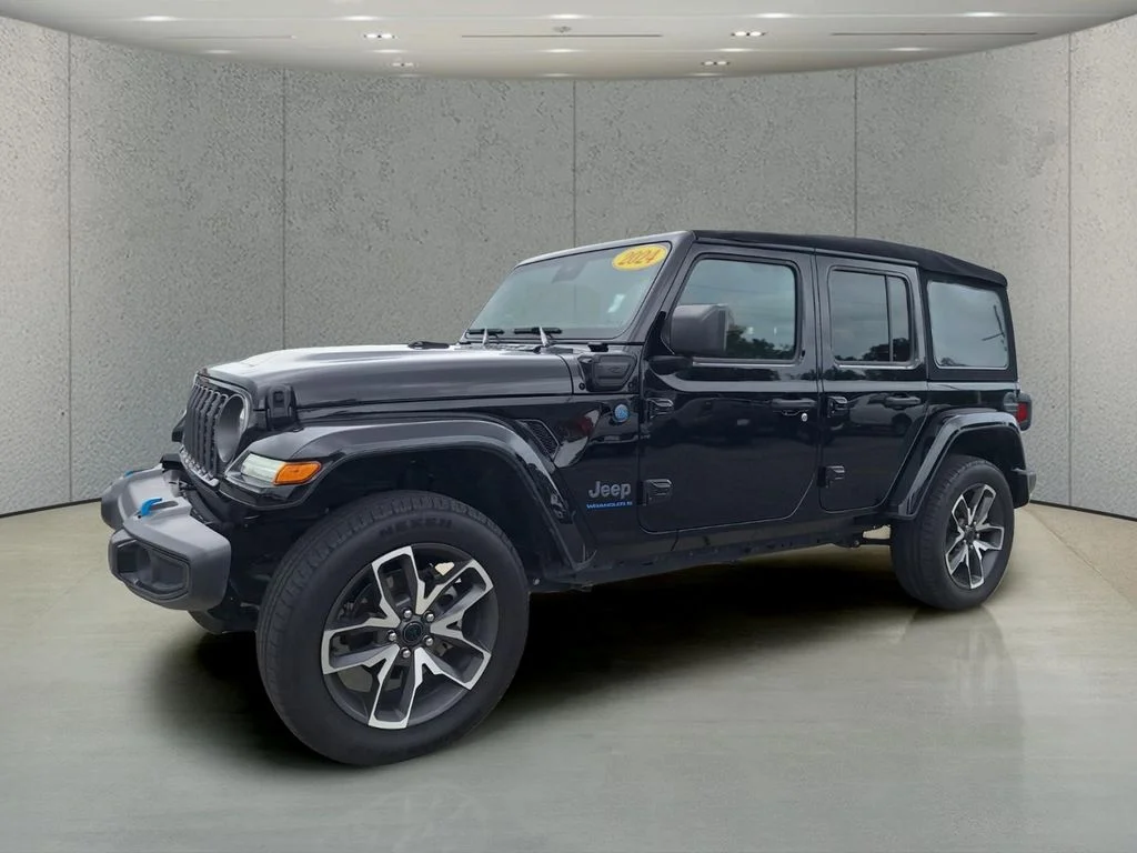 Used 2024 Black Jeep Sport S 4xe image 9