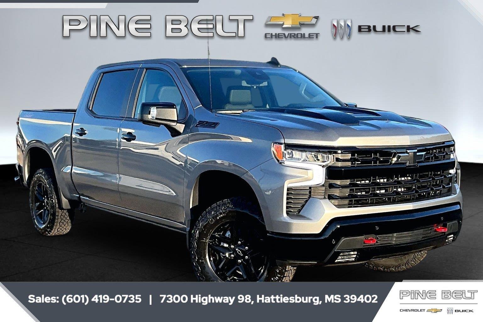 New 2026 Sterling Gray Metallic Chevrolet LT Trail Boss image 1