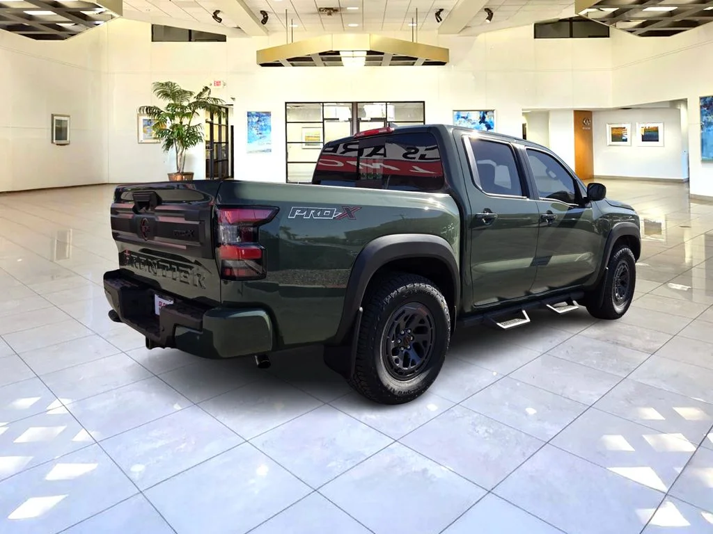 New 2026 Tactical Green Metallic Nissan Crew Cab PRO-X® image 3