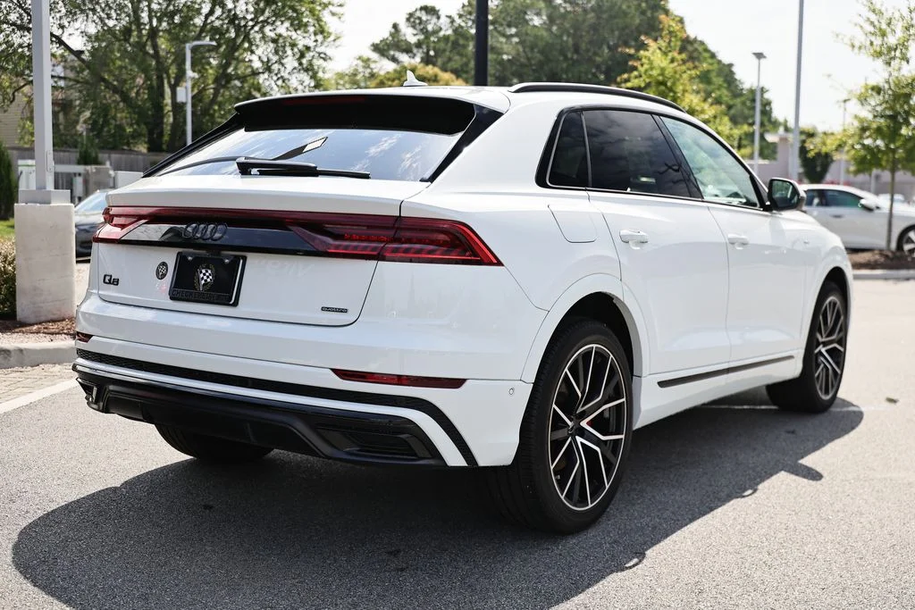 Used 2023 Carrara White Audi 55 Premium Plus image 7