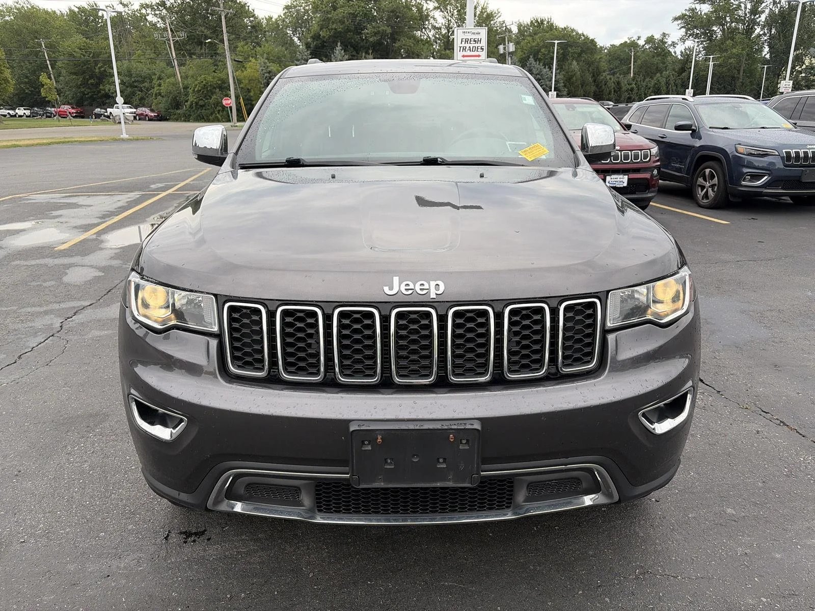 Used 2021 Granite Crystal Metallic Clearcoat Jeep Limited image 2