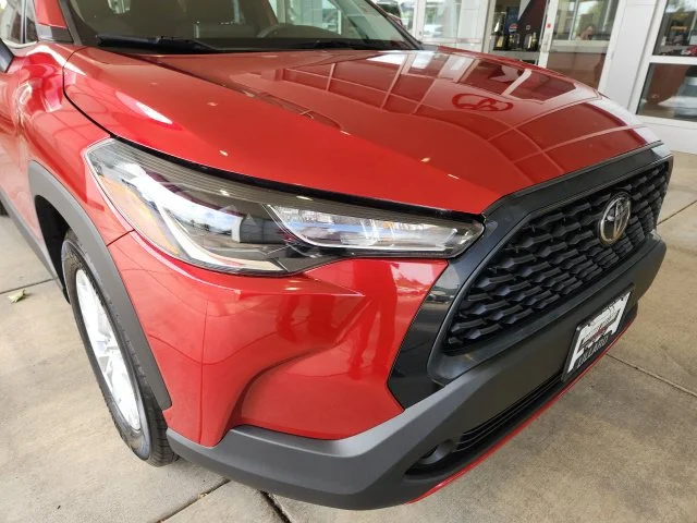 Certified Used 2022 Red Toyota LE image 6