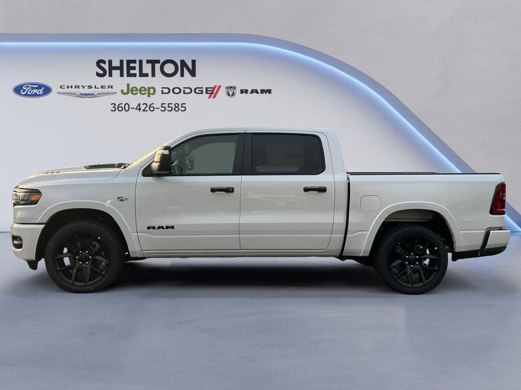 New 2026 Ivory White Tri-Coat Pearl-Coat Exterior Paint RAM Laramie image 2