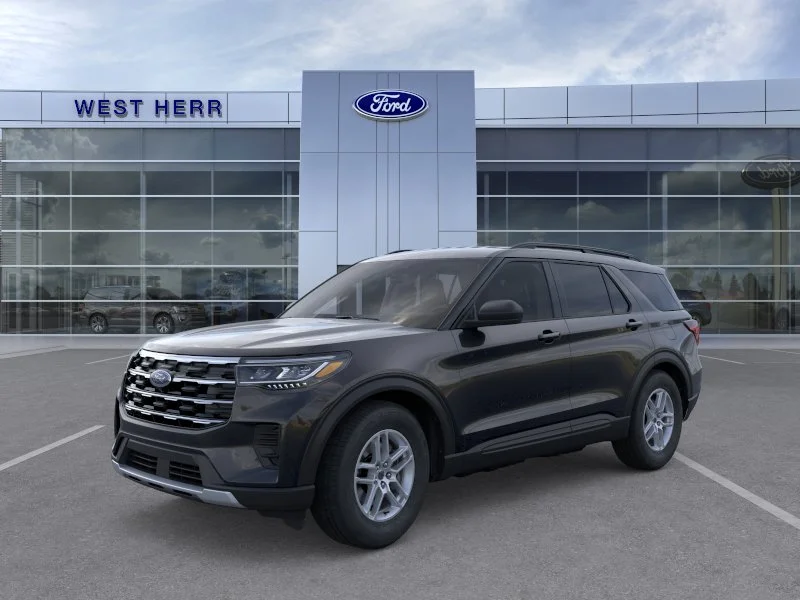 New 2026 Agate Black Metallic Ford Active image 2
