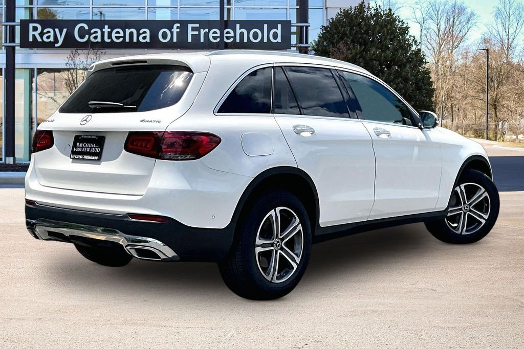 Certified Used 2021 White Mercedes-Benz GLC 300 image 2