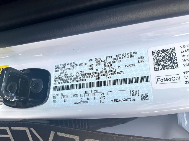 New 2026 Oxford White Ford XLT image 27