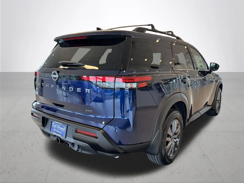 New 2026 Deep Ocean Blue Pearl Nissan SV image 7