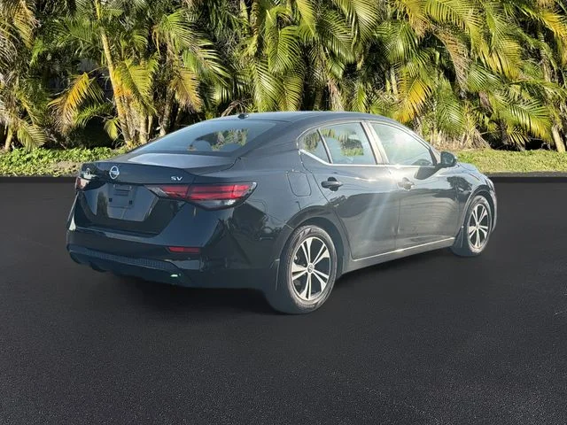Used 2021 Black Nissan SV image 4