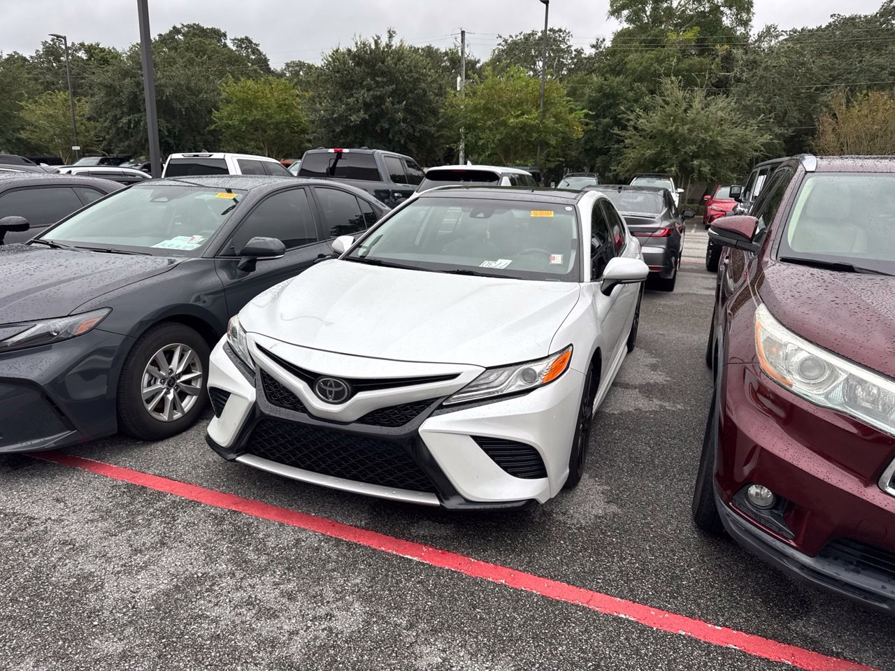 Used 2020 Beige Toyota XSE image 1