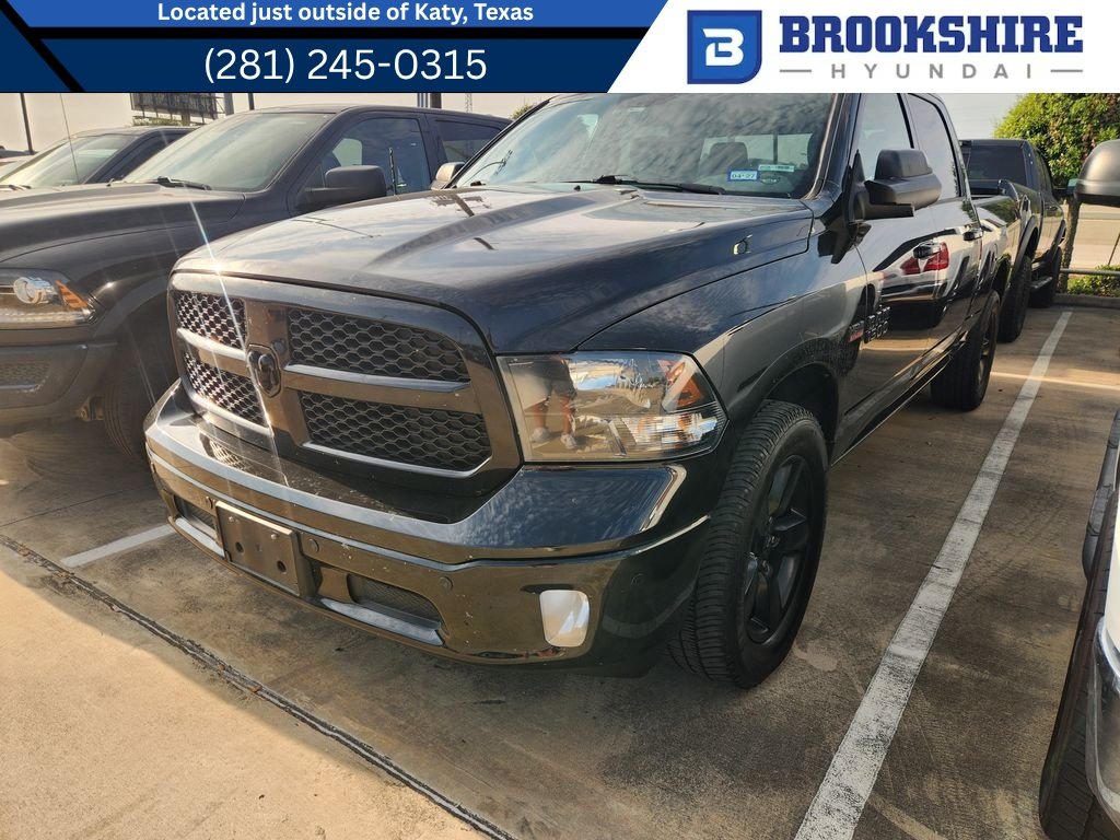 Used 2018 BLACK Ram Big Horn image 1