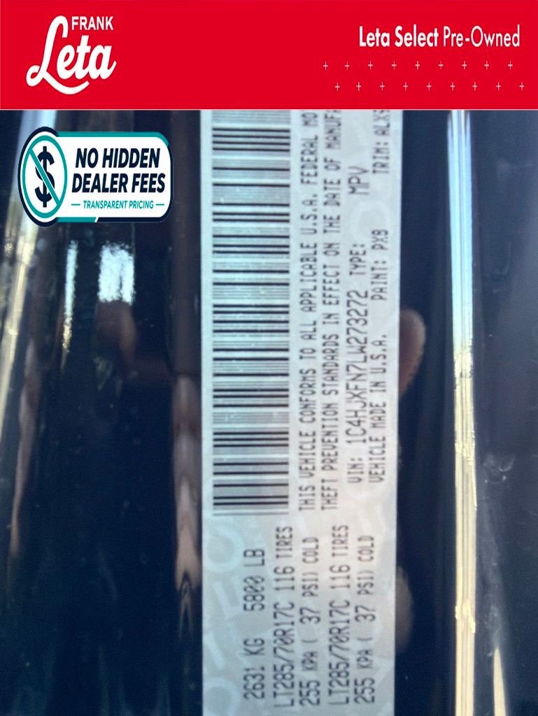 Used 2020 Black Clearcoat Jeep  image 38