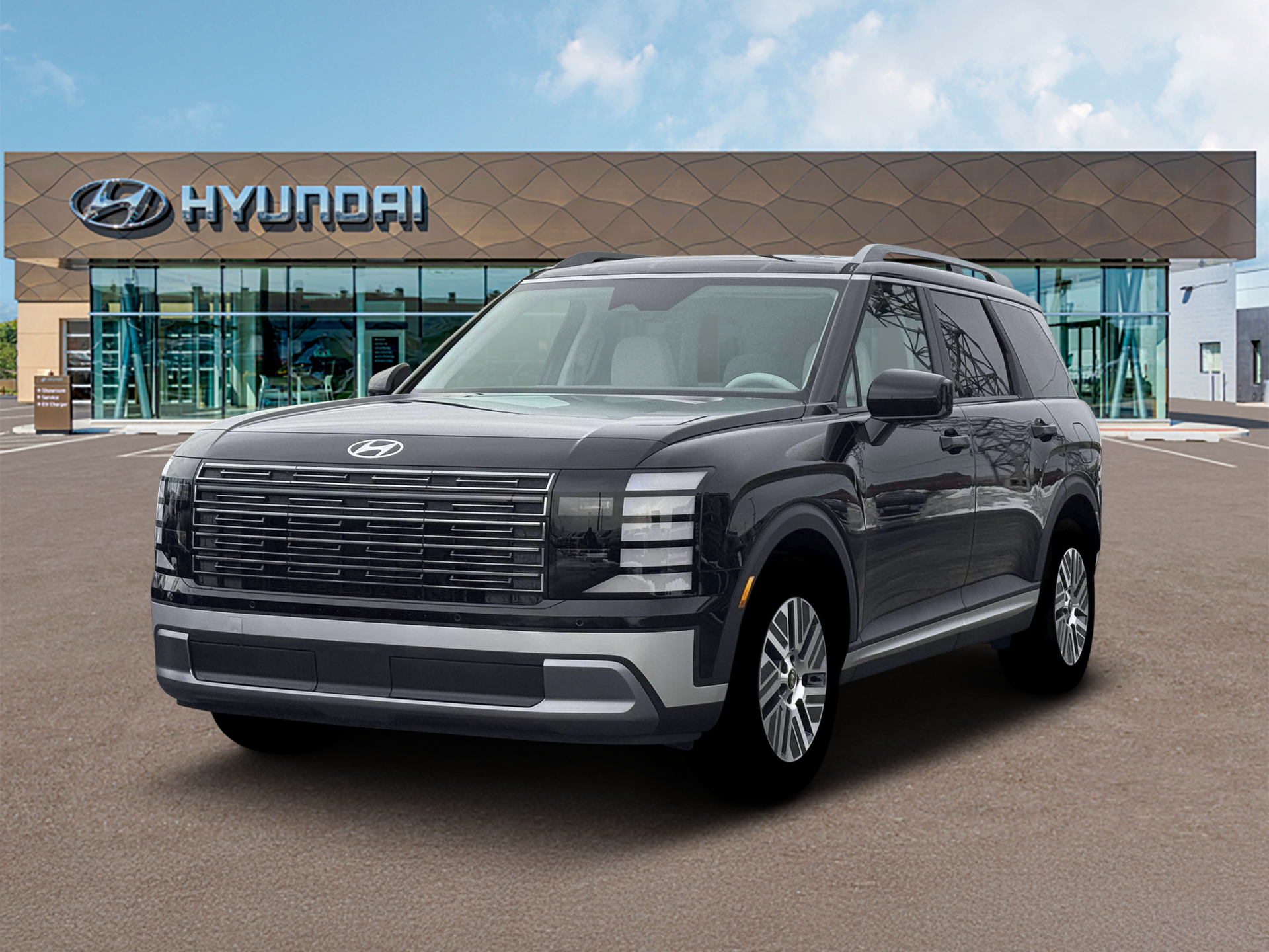 New 2026 Black Hyundai SEL 8P image 1