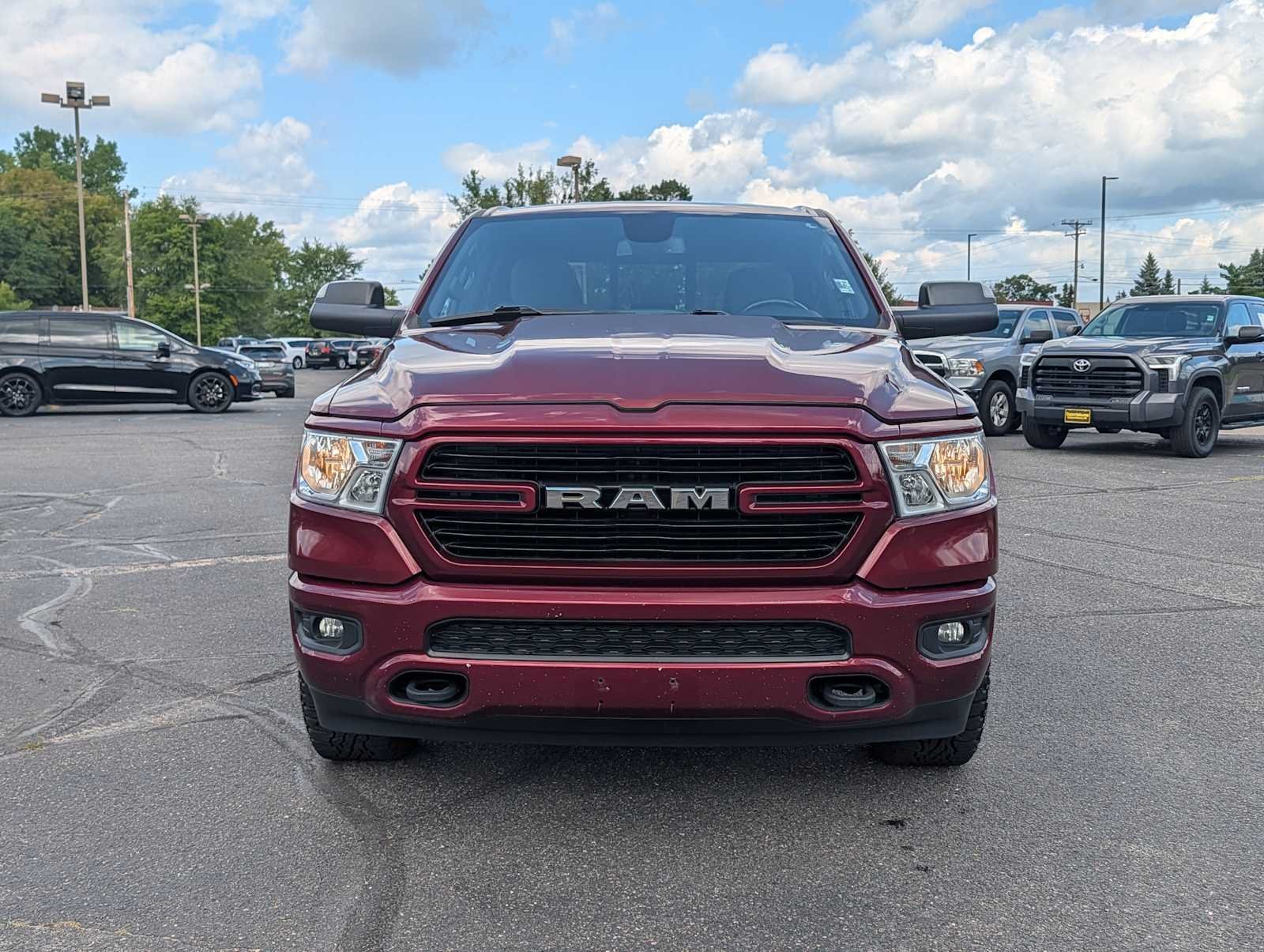 Used 2019 RAM Ram 1500 Pickup Big Horn/Lone Star with VIN 1C6SRFFT4KN592048 for sale in Brainerd, Minnesota