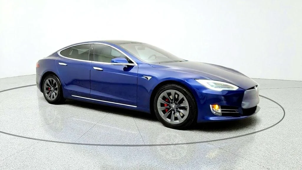 Used 2020 Deep Blue Metallic Tesla AWD Performance w/ Full Self-Driving & 21