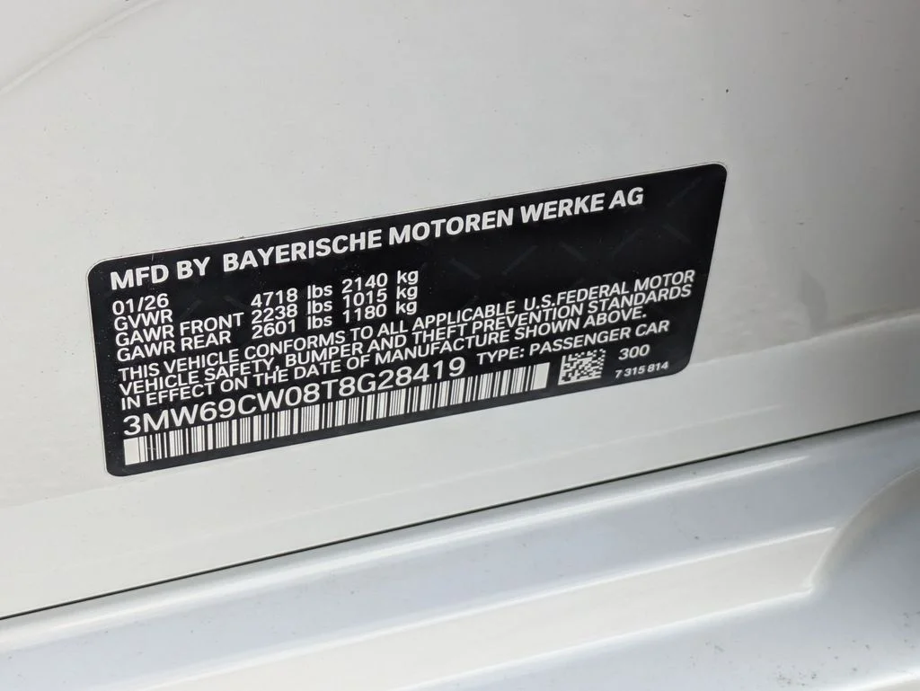 New 2026 White BMW 330i image 25