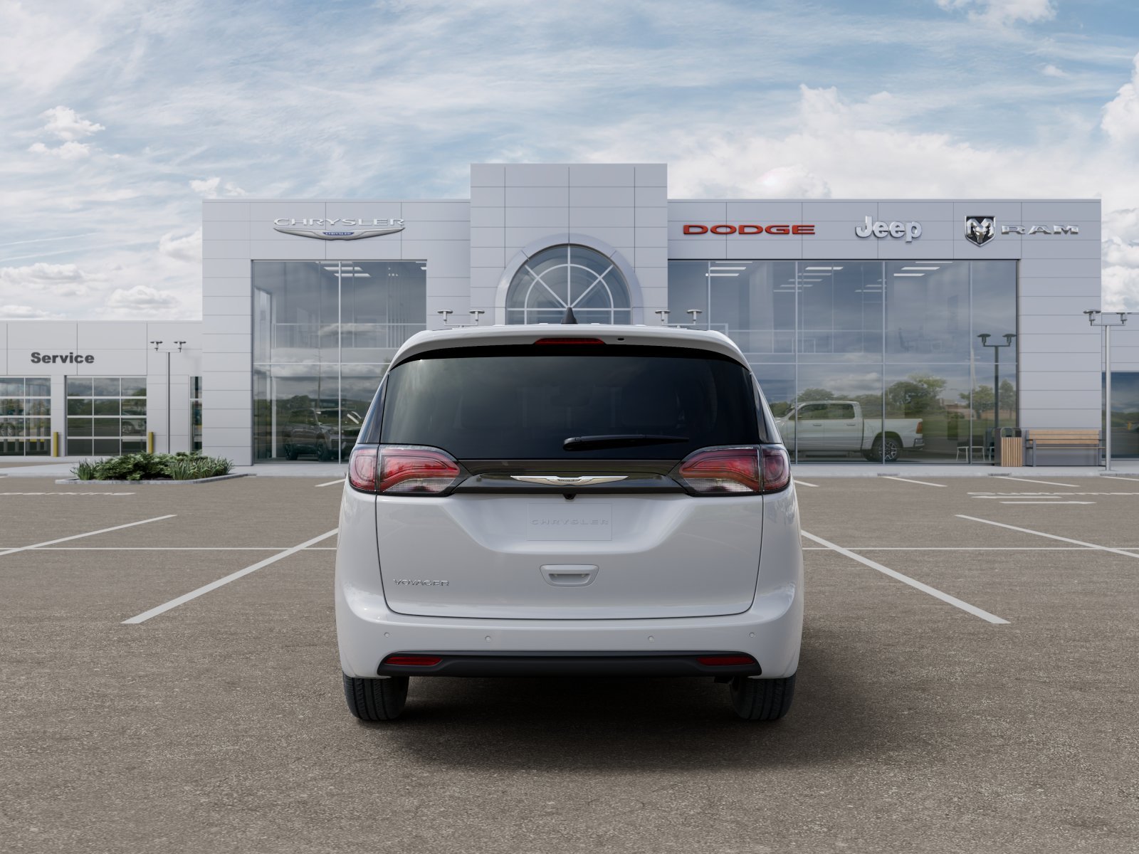 New 2026 Bright White Clear-Coat Exterior Paint Chrysler LX image 27