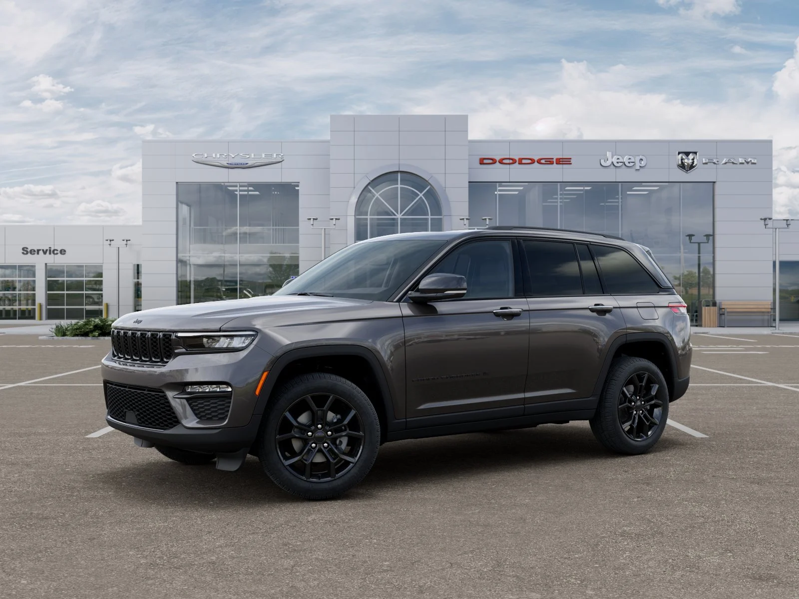 New 2025 Baltic Gray Metallic Clear-Coat Exterior Paint Jeep Limited image 22