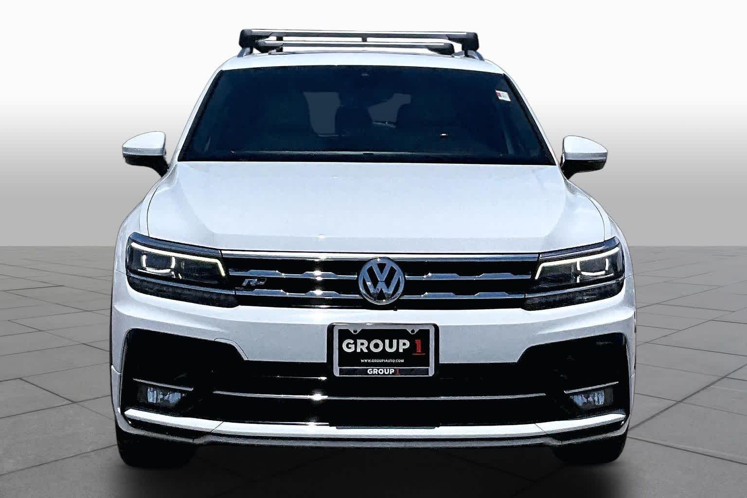 Used 2021 Pure White Volkswagen SEL Premium R-Line image 4