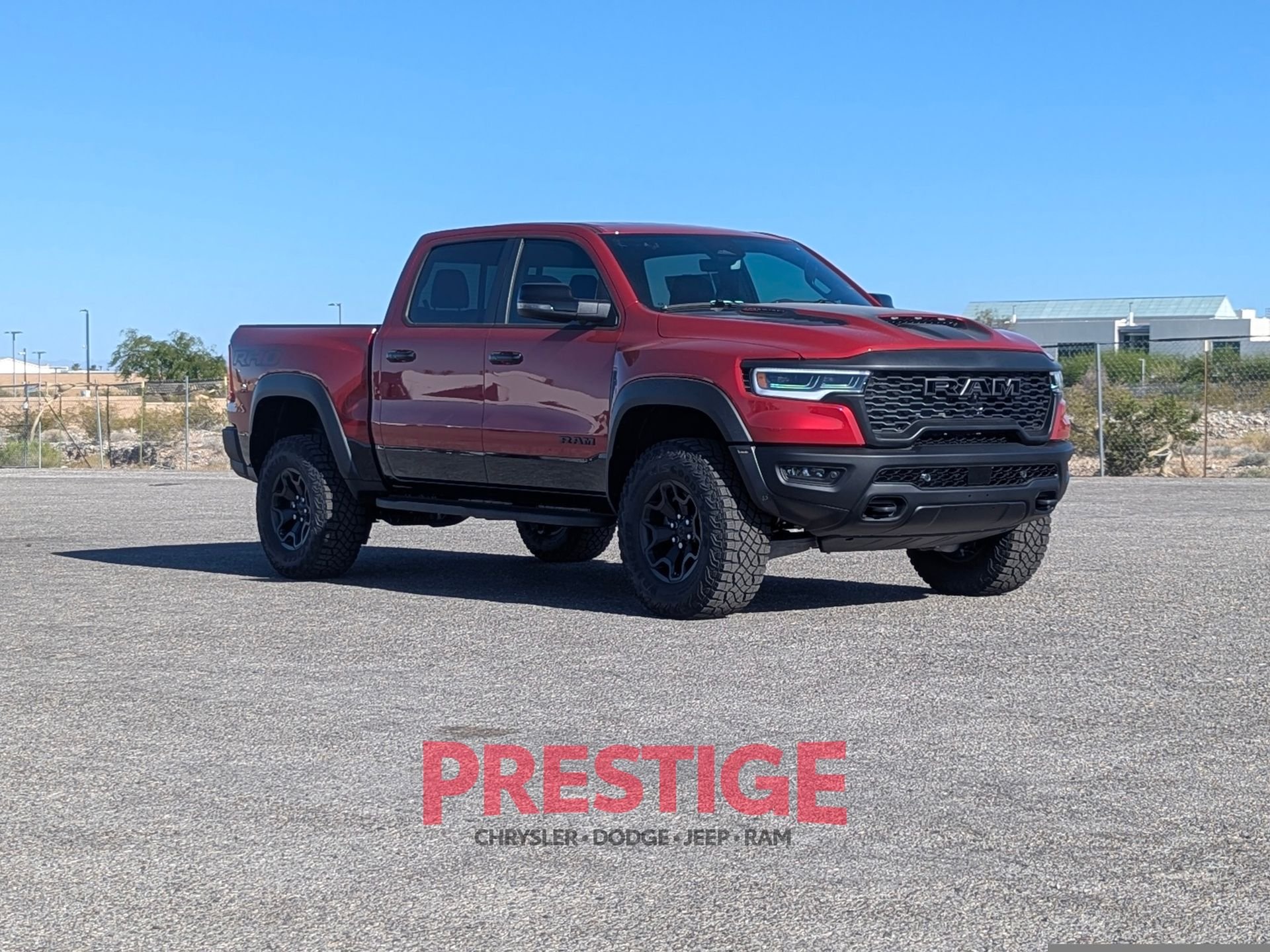 New 2026 Molten Red Pearl-Coat Exterior Paint RAM RHO image 3