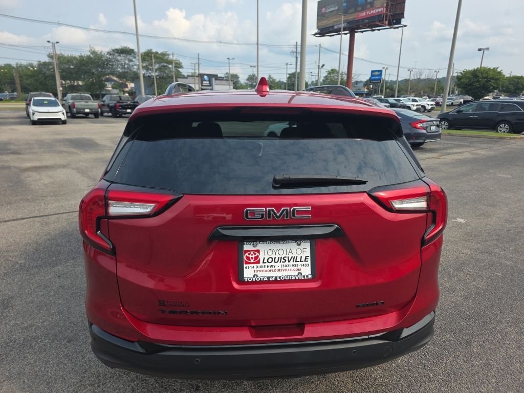 Used 2023 Red GMC SLE image 5