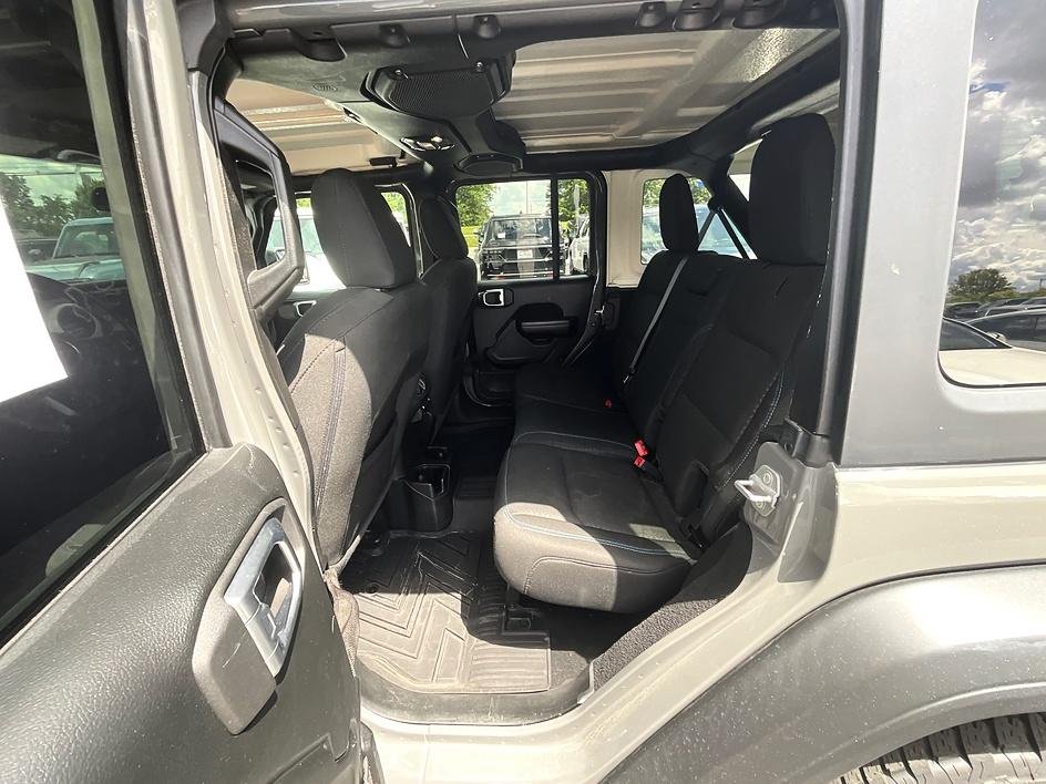 Used 2021 Gray Jeep Unlimited Sport image 25