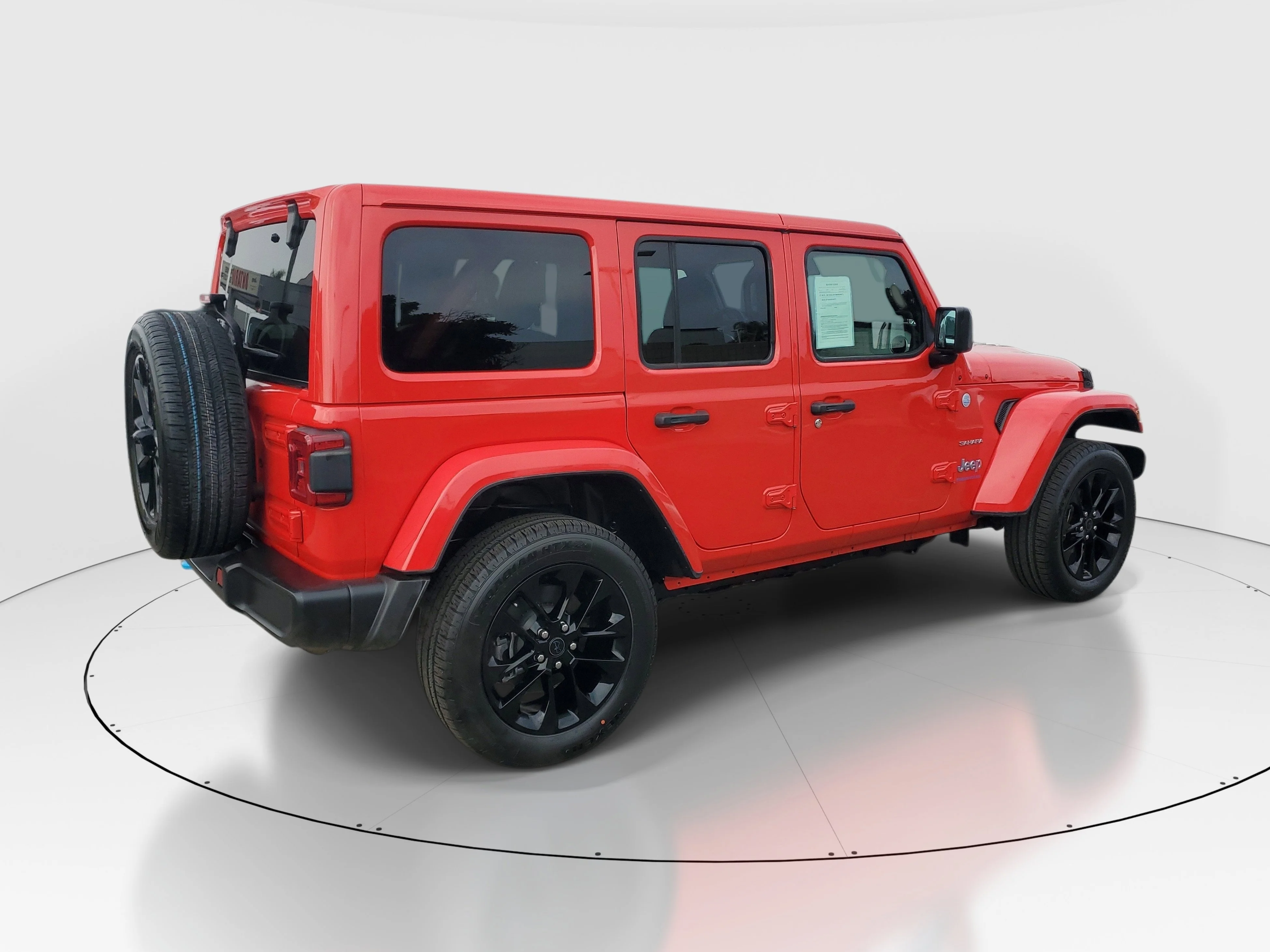 Used 2024 Red Jeep Sahara 4xe image 6