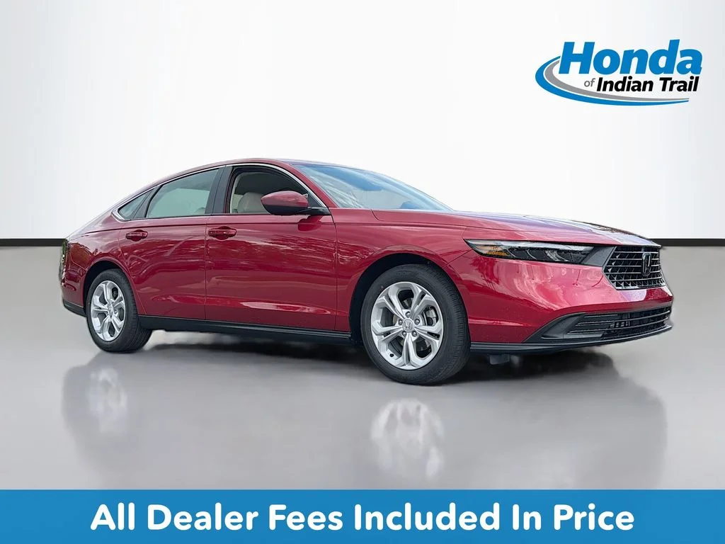 New 2026 Radiant Red Metallic Honda LX image 1