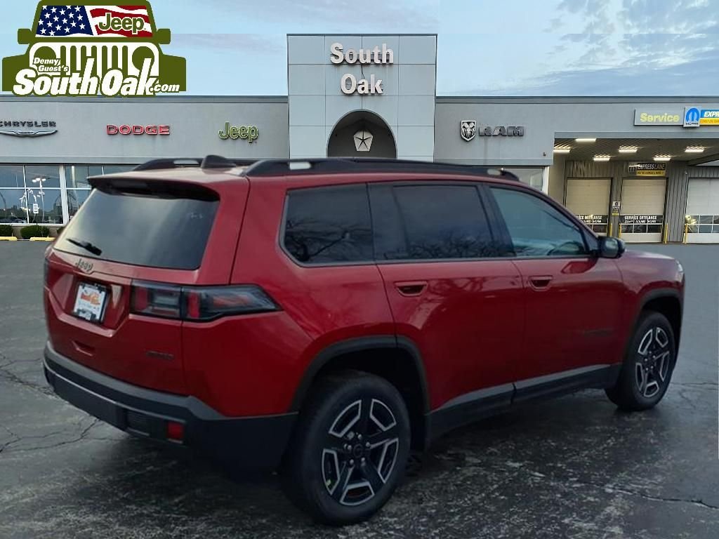 New 2026 Red Hot Pearl-Coat Exterior Paint Jeep Limited image 2
