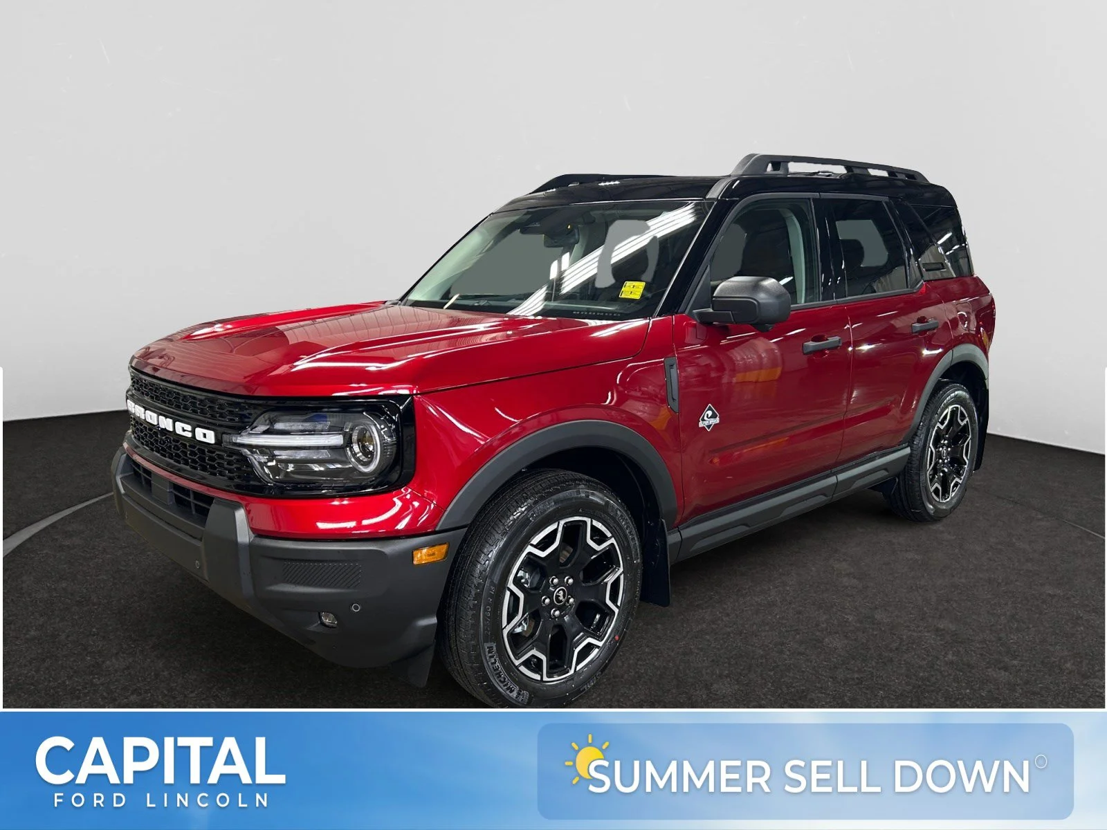 New 2026 Ruby Red Metallic Tinted Clearcoat Ford Outer Banks image 1