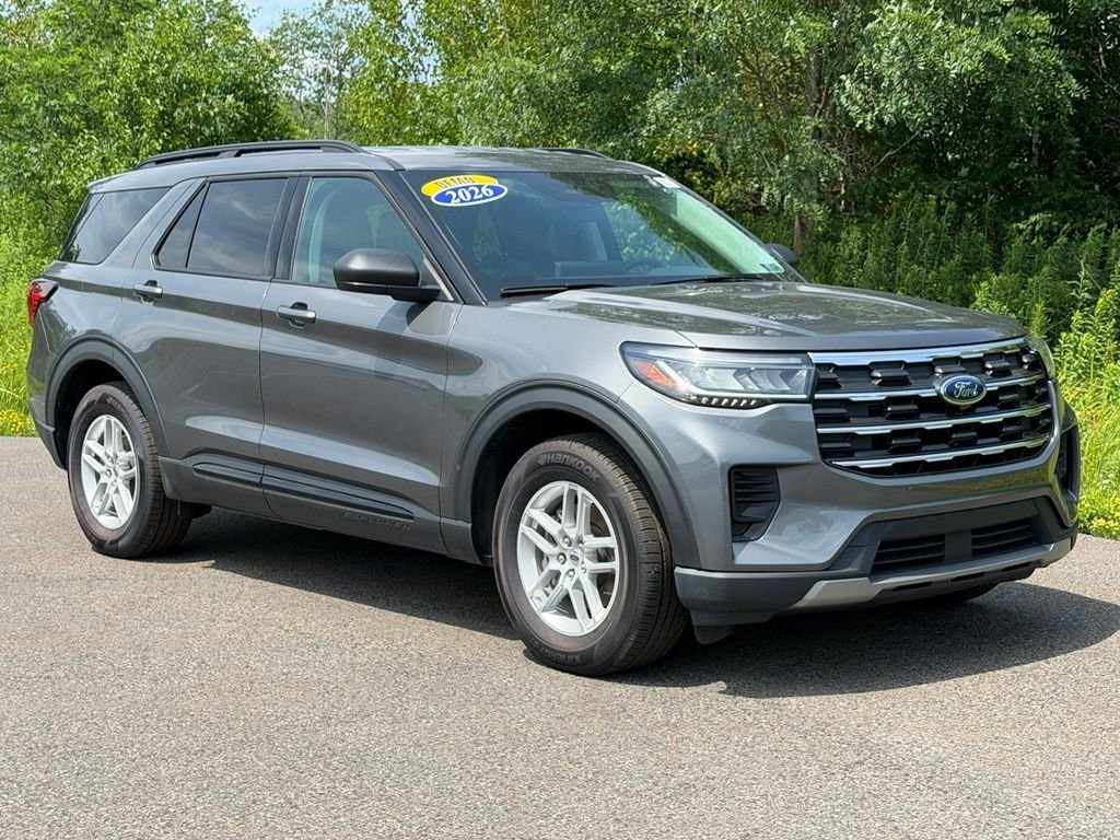 New 2026 Carbonized Gray Metallic Ford Active image 1
