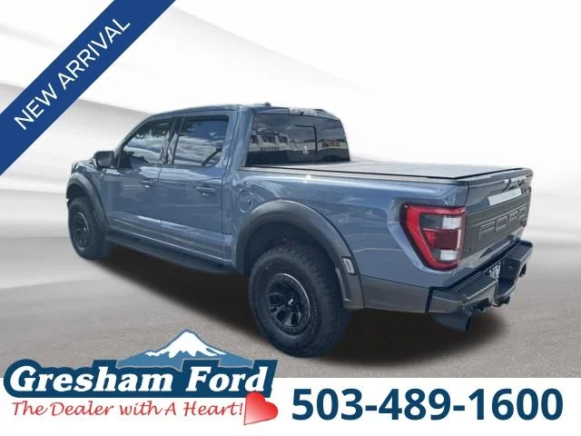 Used 2023 Azure Gray Metallic Ford Raptor image 4