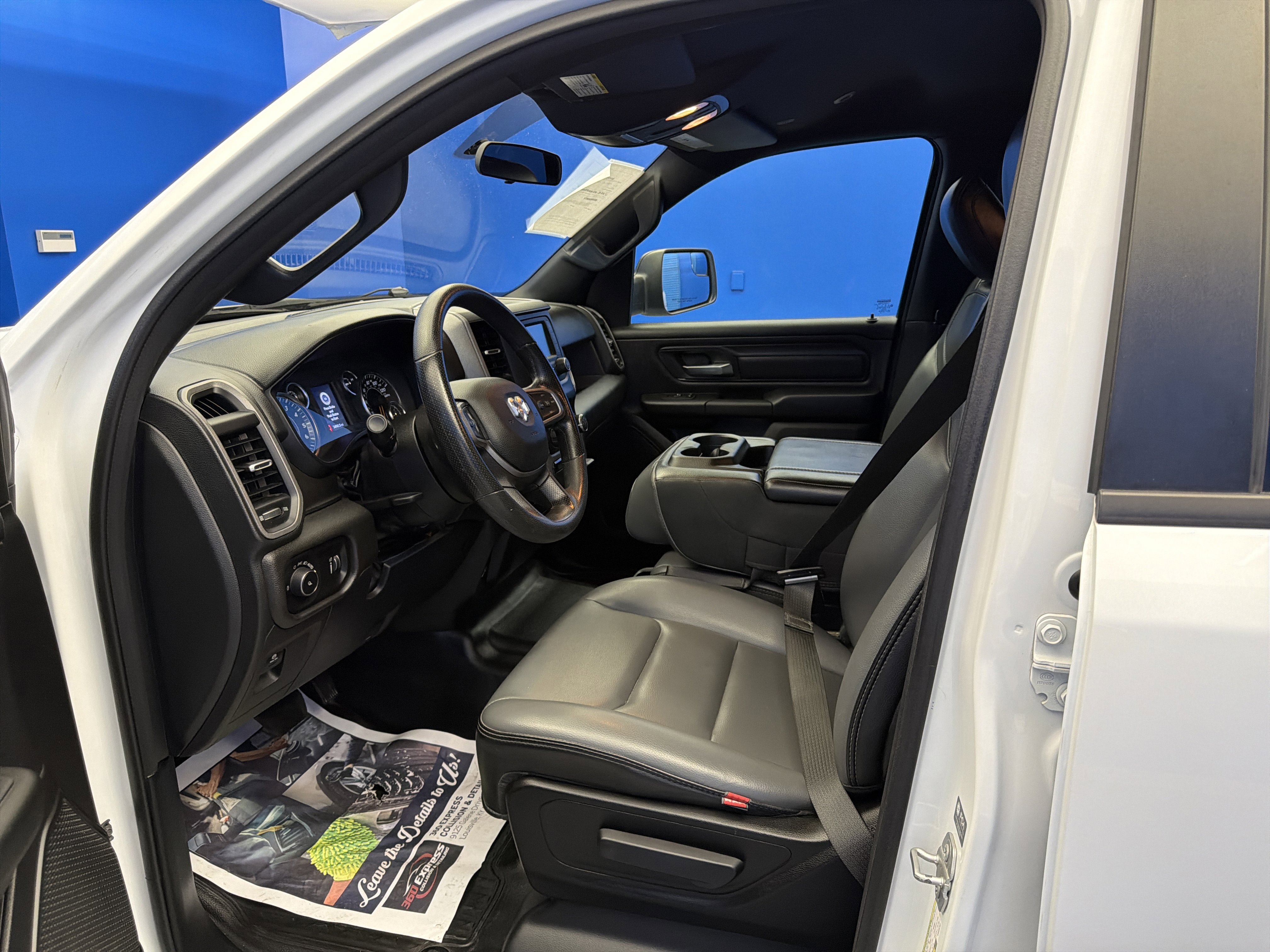 Used 2022 Bright White Clearcoat Ram Tradesman image 11