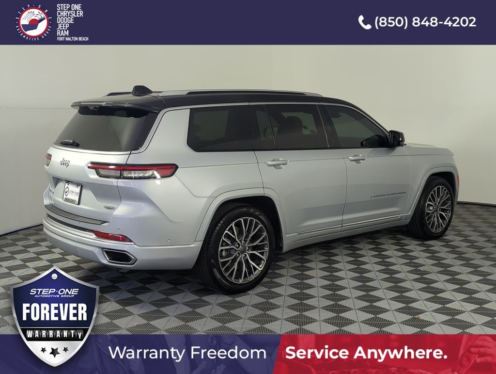 Used 2021 Silver Jeep Summit image 6