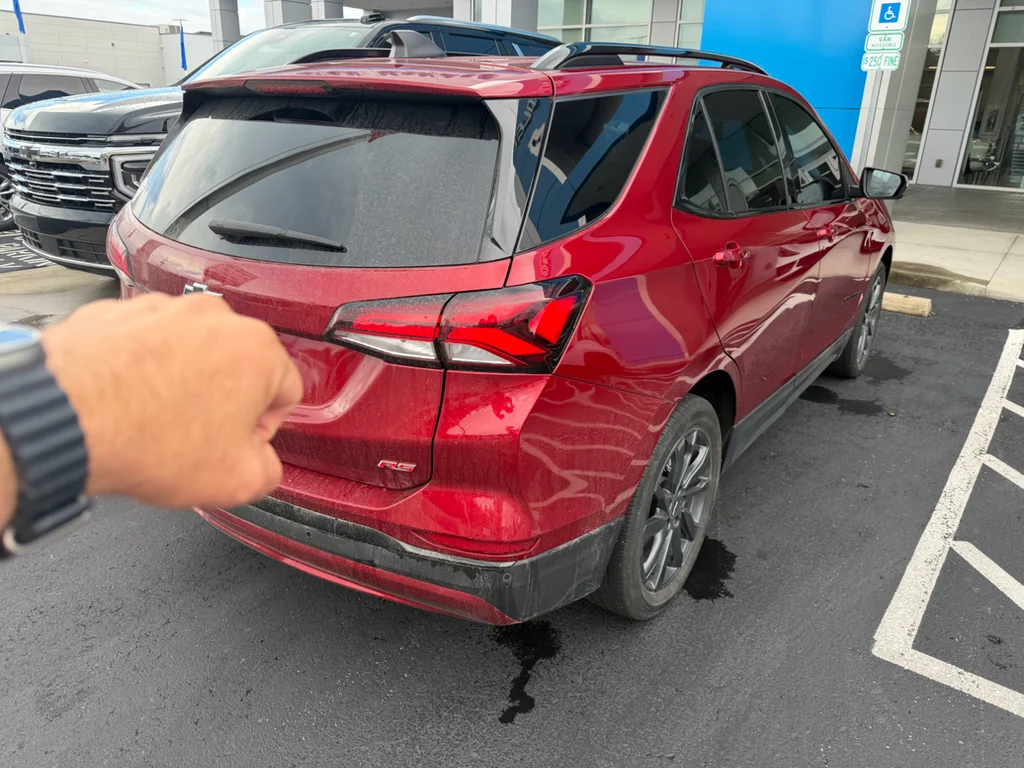 Used 2024 Radiant Red Tintcoat Chevrolet RS image 6