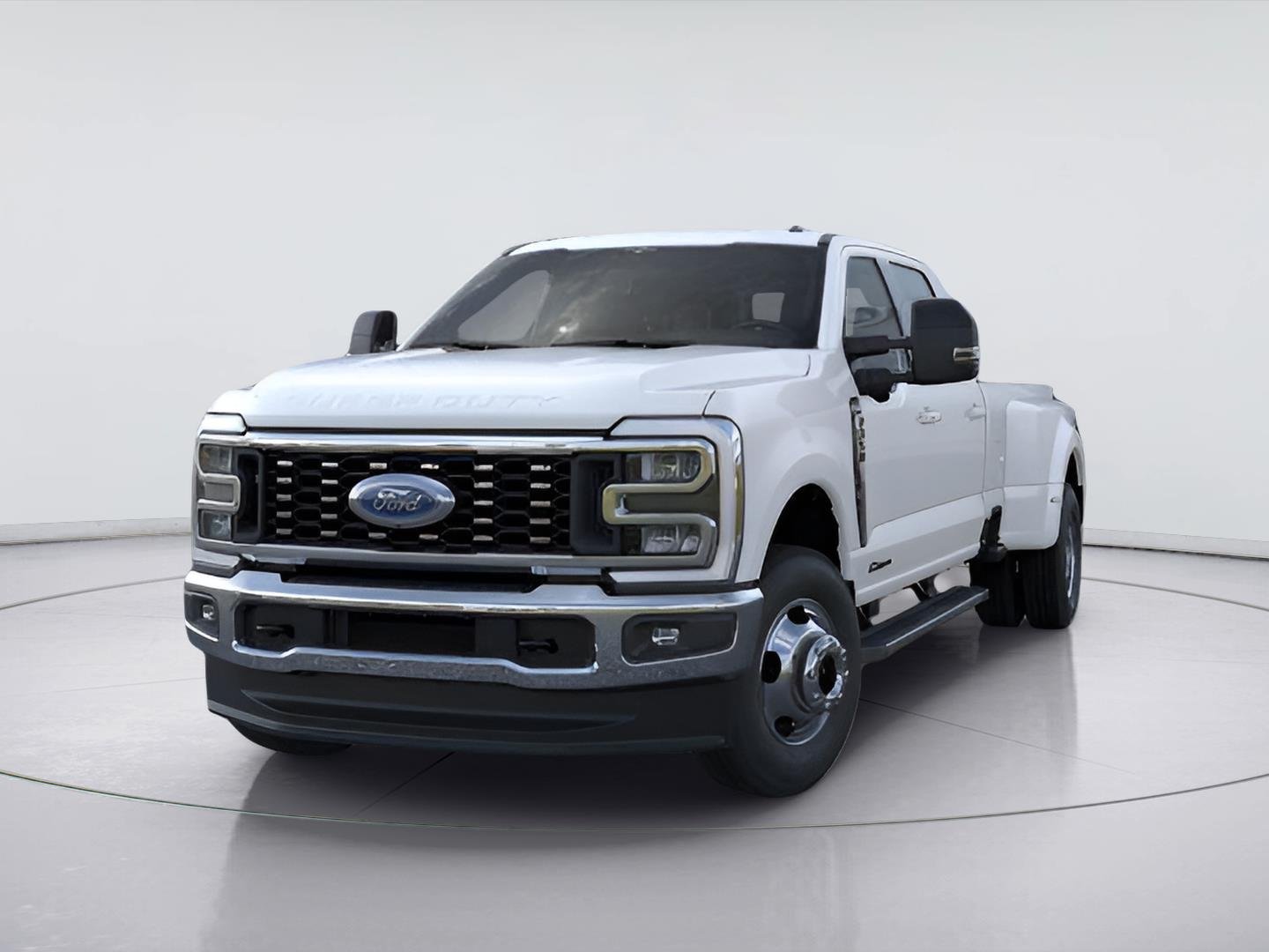 New 2026 Star White Metallic Tri-Coat Ford F-350® Lariat® image 2
