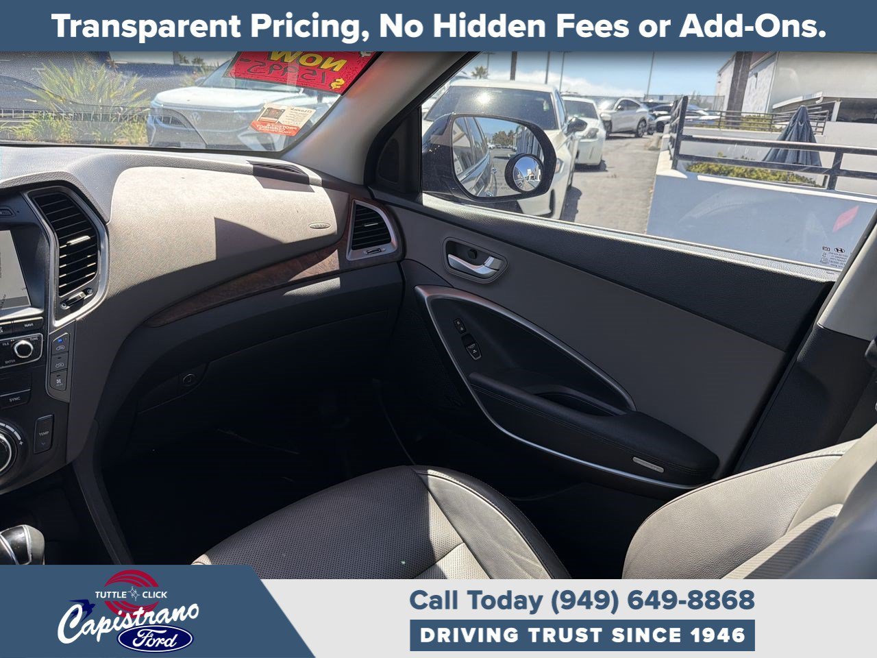 Used 2017 Night Sky Pearl Hyundai Limited Ultimate image 3