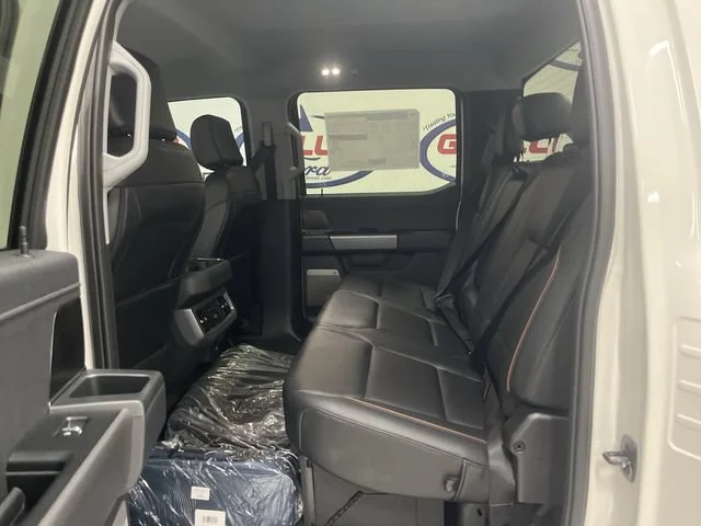 New 2026 Star White Metallic Tri-Coat Ford Lariat image 15