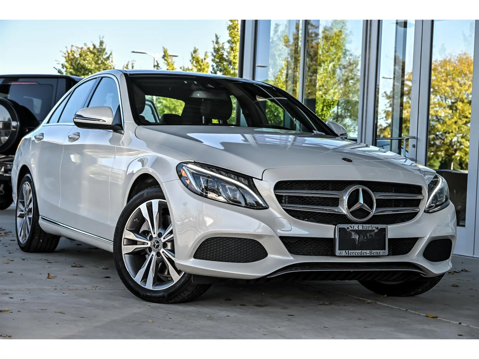 Used 2018 White Mercedes-Benz C 300 4MATIC® image 1