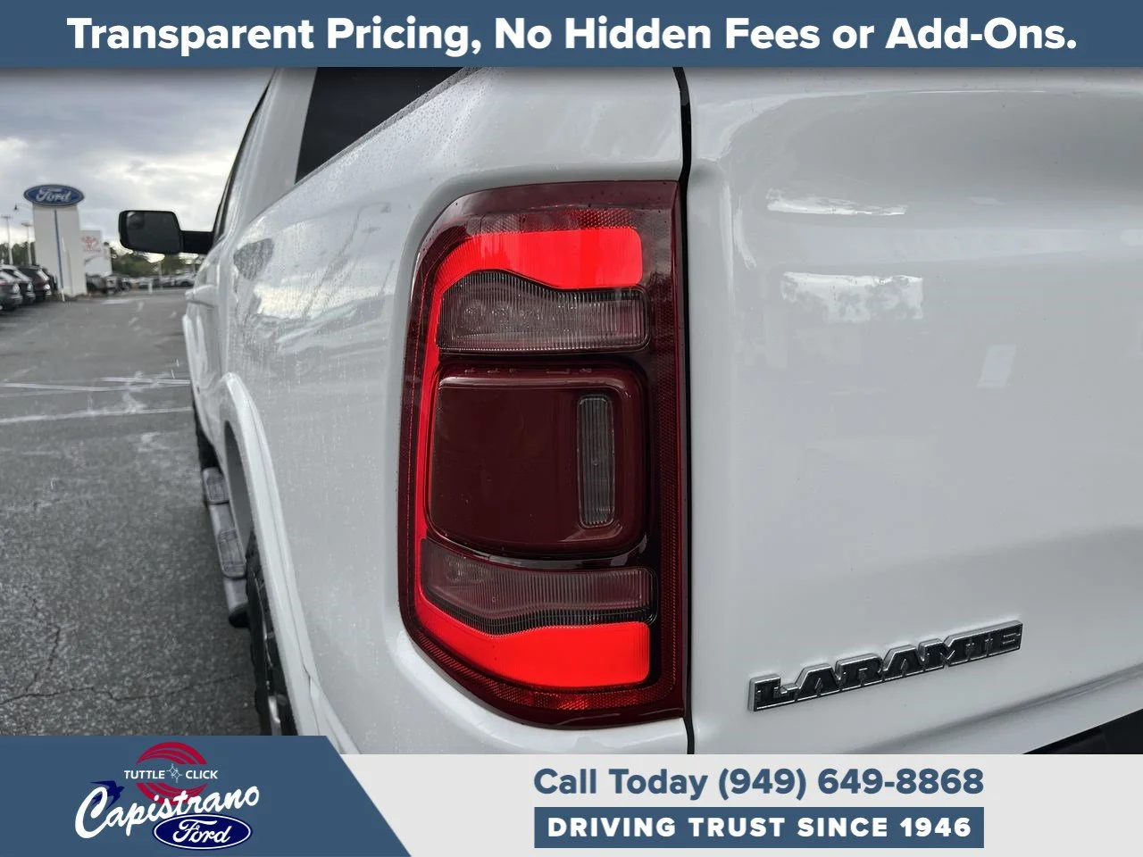 Used 2022 Bright White Clearcoat Ram Laramie image 18