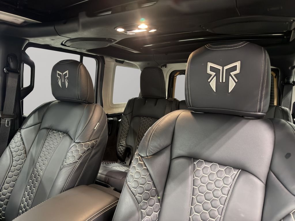 Used 2023 Bright White Clearcoat Jeep Sahara image 4