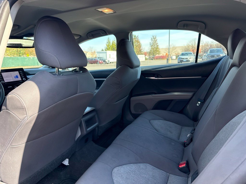 Used 2021 Midnight Black Metallic Toyota LE image 17