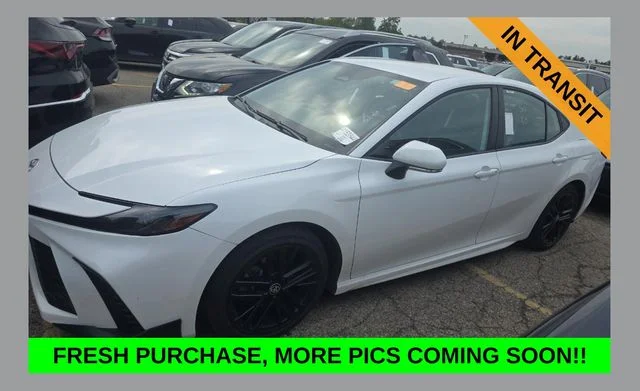 Used 2025 White Toyota SE image 1