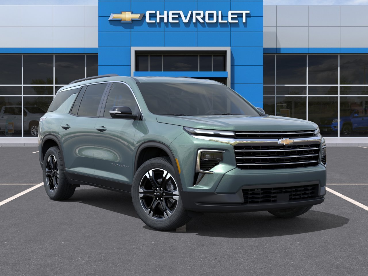 New 2027 Trillium Green Metallic Chevrolet FWD LT image 7