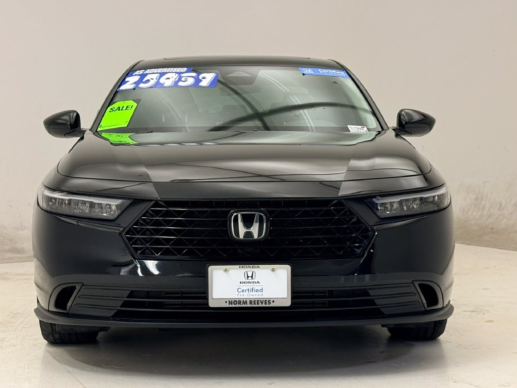 Certified Used 2024 Crystal Black Pearl Honda EX image 3